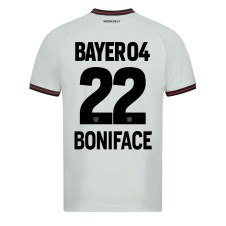 Bayer Leverkusen Victor Boniface #22 Bortatröja 2023-24 Korta ärmar